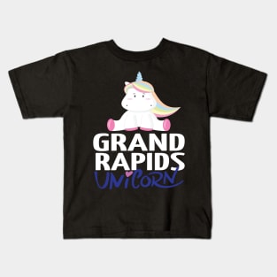 Grand Rapids Unicorn Kids T-Shirt